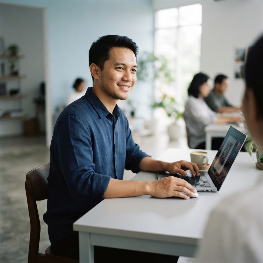 A team member with more time to focus on meaningful work